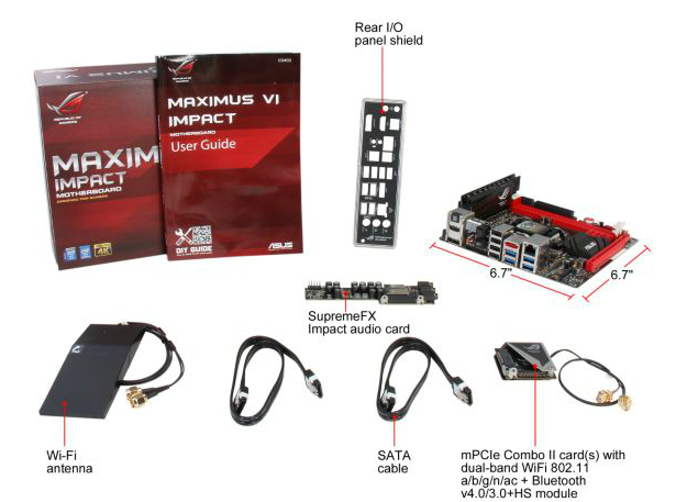 ASUS Maximus VI Impact In The Box, Overclocking - ASUS Maximus VI